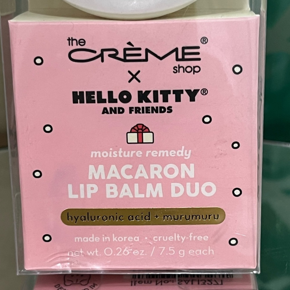 The Creme Shop x Hello Kitty Macaron Lip Balm Duo, new! - Picture 2 of 8